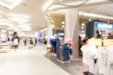 Soyut bulanık alışveriş merkezi