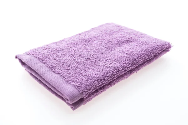 Asciugamano da bagno su sfondo bianco — Foto Stock
