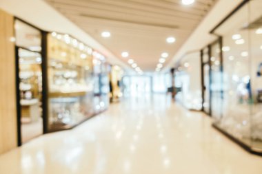 Soyut bulanık alışveriş merkezi