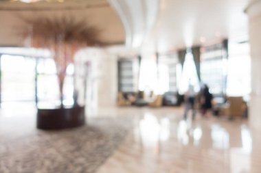 Otel lobi salonu bulanıklık