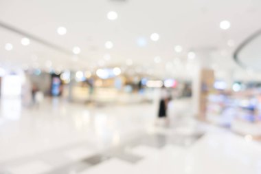 Güzel lüks alışveriş merkezi iç bulanıklık