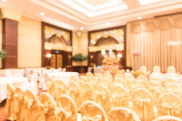 Абстрактный размытый свадебный зал — стоковое фото