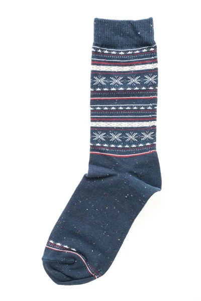 Paar Socken isoliert auf weiß — Stockfoto