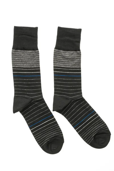Par de meias isoladas em branco — Fotografia de Stock