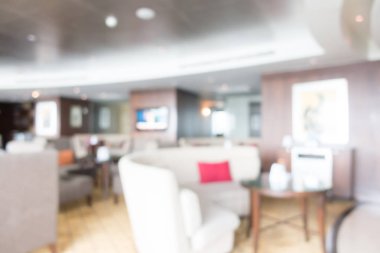 Otel lobi salonu bulanıklık