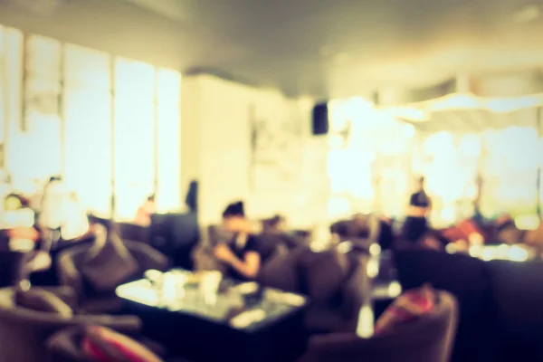Abstrato borrão interior do restaurante — Fotografia de Stock
