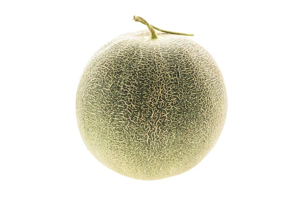 Melão fruta em branco — Fotografia de Stock