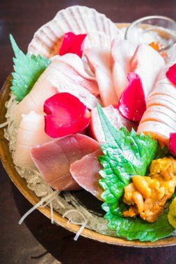 sashimi deniz ürünleri seti