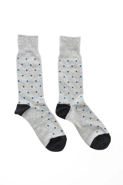 Нові шкарпетки ізольовані на білому — стокове фото