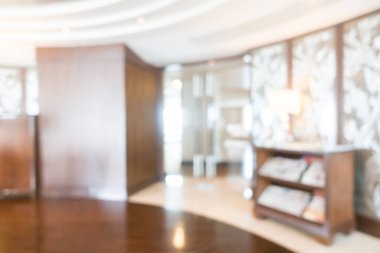 Otel lobi salonu bulanıklık