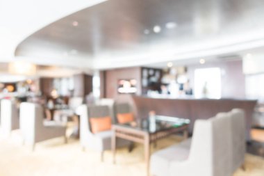 Otel lobi salonu bulanıklık