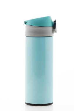 Beyaz termal şişesinde