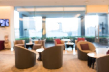 Otel lobisinde bulanıklık