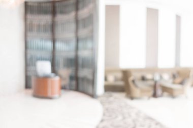 Otel lobi salonu bulanıklık