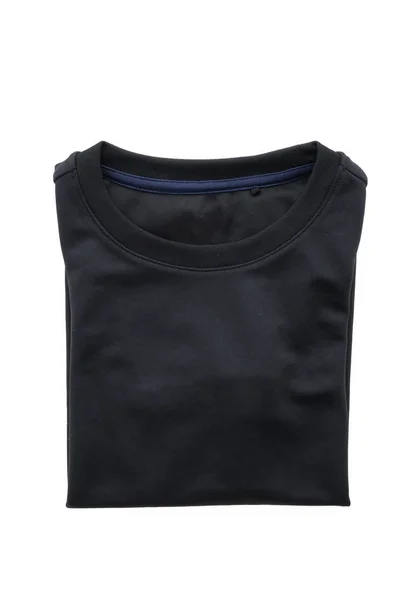 Camiseta negra para ropa —  Fotos de Stock