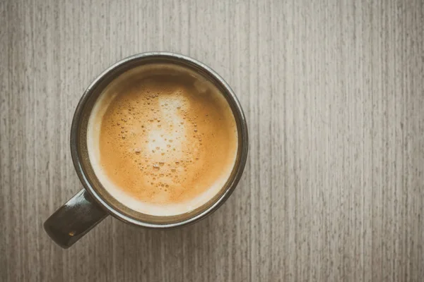 Latte Kahve Siyah Kupası 