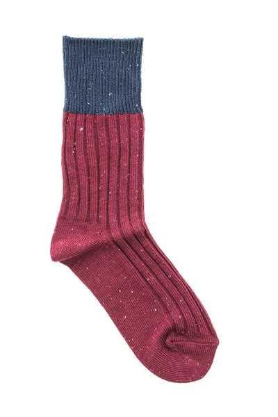 Pareja de calcetines aislados en blanco —  Fotos de Stock