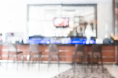 Otel lobi salonu bulanıklık