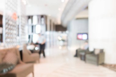 Otel lobi salonu bulanıklık