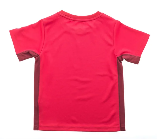 Camiseta roja para ropa —  Fotos de Stock