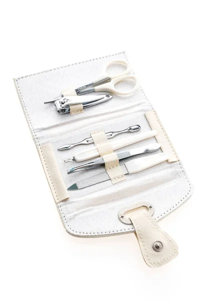 Nagel- en manicure set — Stockfoto