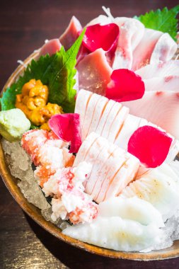 sashimi deniz ürünleri seti