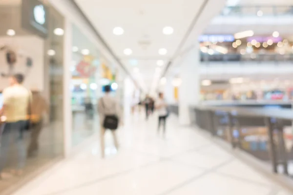 Abstraktní rozostření nákupní centrum interiér — Stock fotografie