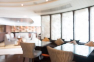 Otel lobi salonu bulanıklık