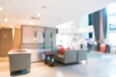 Otel lobi salonu bulanıklık