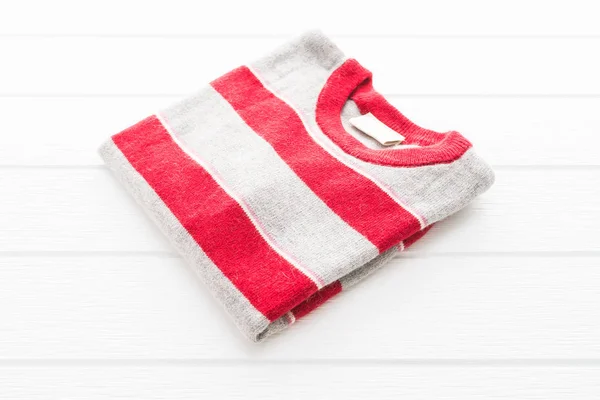 Wool Sweater shirt and clothing — Stock Photo, Image