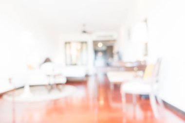 Soyut bulanıklık yatak odası