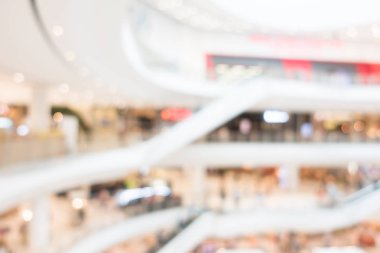 Güzel lüks alışveriş merkezi iç bulanıklık