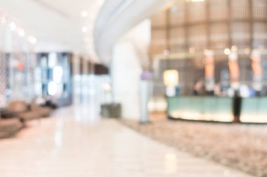 Otel lobi salonu bulanıklık