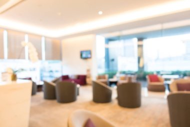 Otel lobisinde bulanıklık