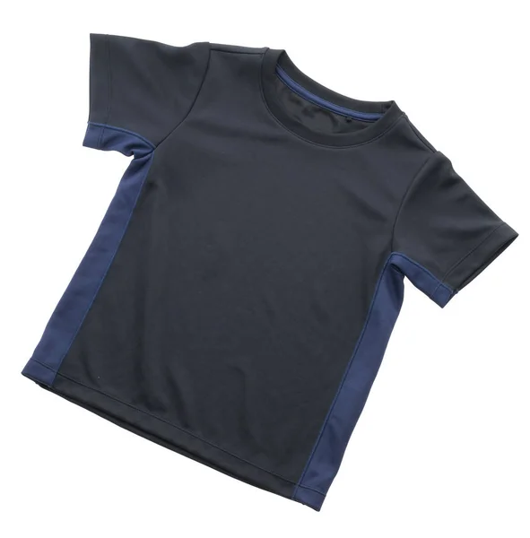 Zwart t-shirt voor kinderkleding — Stockfoto