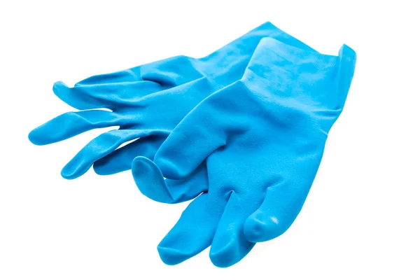Rubber glove isolated on white — Stock Photo, Image