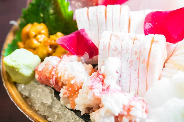 Set di frutti di mare sashimi — Foto Stock