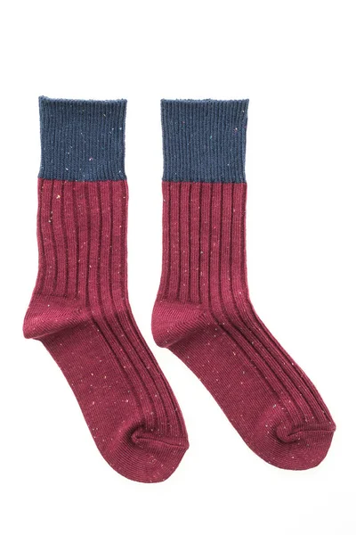 Цветная пара носков — стоковое фото