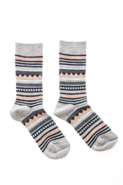 Χρωματιστό ζευγάρι κάλτσες — Φωτογραφία Αρχείου