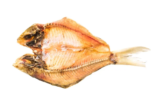 Trockenfisch isoliert — Stockfoto