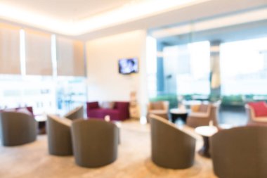 Otel lobisinde bulanıklık