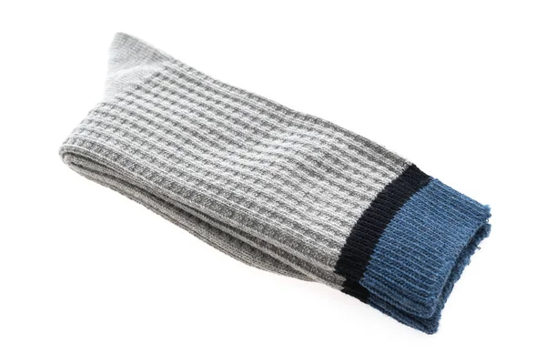 Βαμβάκι κάλτσες που απομονώνονται σε λευκό — Φωτογραφία Αρχείου