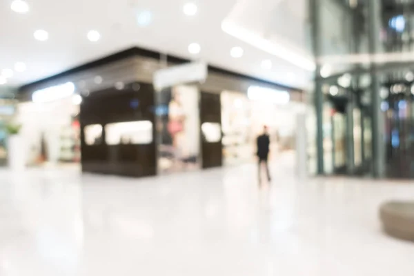 Oskärpa vackra lyx shopping mall — Stockfoto