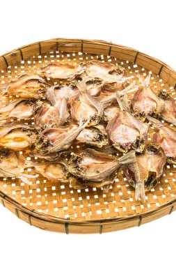 Kurutulmuş balık tepsi