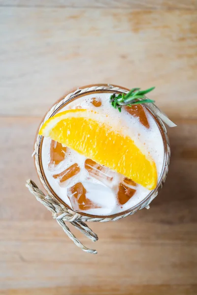 Iced lemon tea — Stock Photo, Image