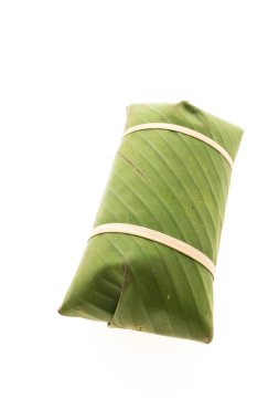 Tay tatlı tatlı yapışkan pirinç ile