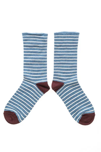 Paar sock geïsoleerd — Stockfoto