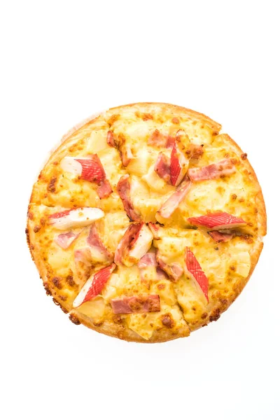 Pizza hawaiana mariscos —  Fotos de Stock