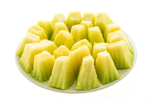 Green melon fruit — Stock Photo, Image