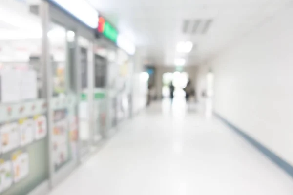 Abstract blur hospital interior for background — Stock Photo, Image
